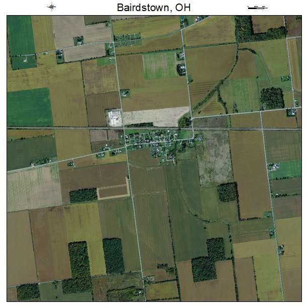 Bairdstown, OH air photo map