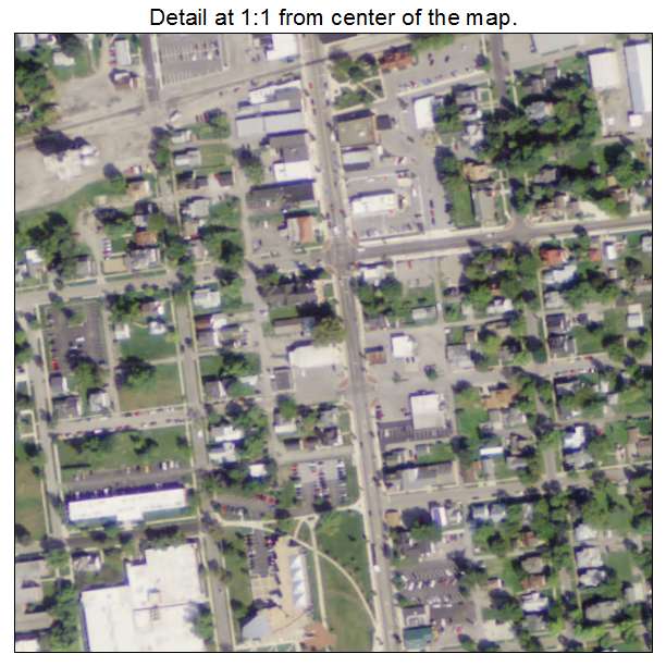 Ada, Ohio aerial imagery detail