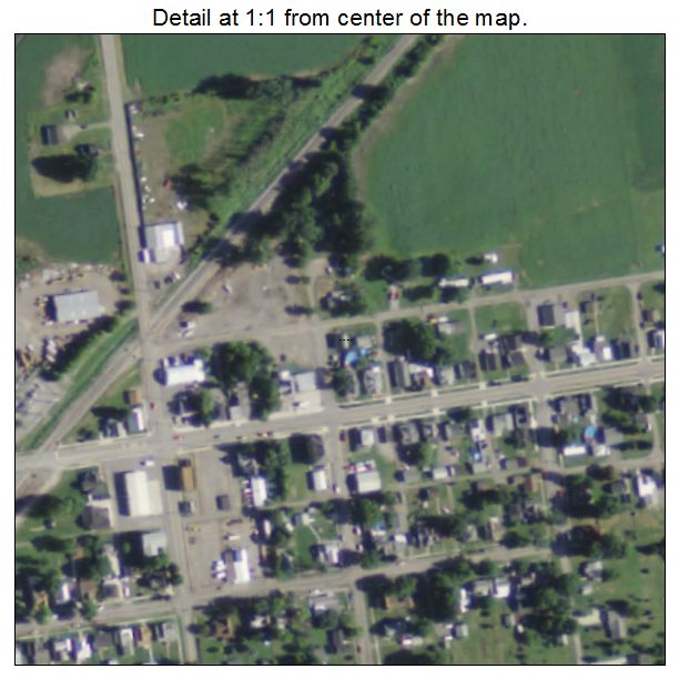 Beaverdam, Ohio aerial imagery detail