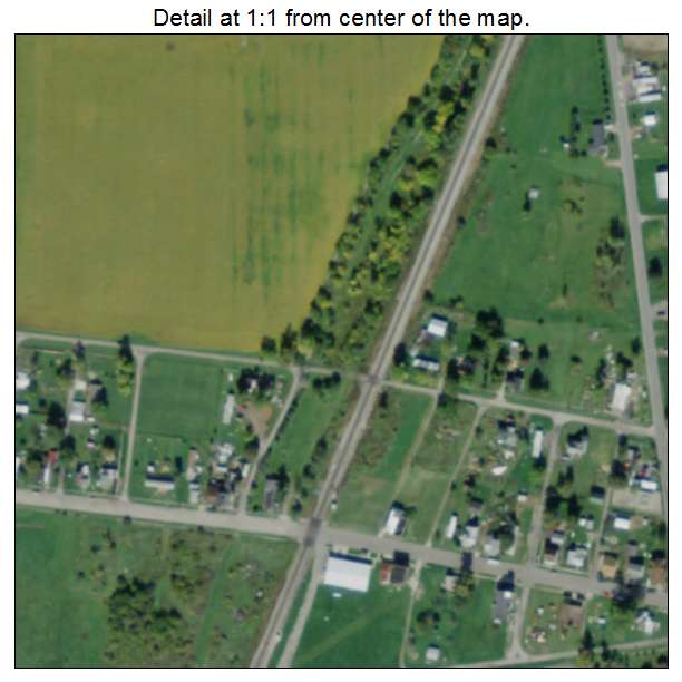 Belmore, Ohio aerial imagery detail