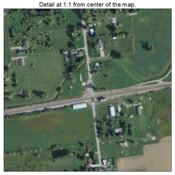 Broughton, Ohio aerial imagery detail