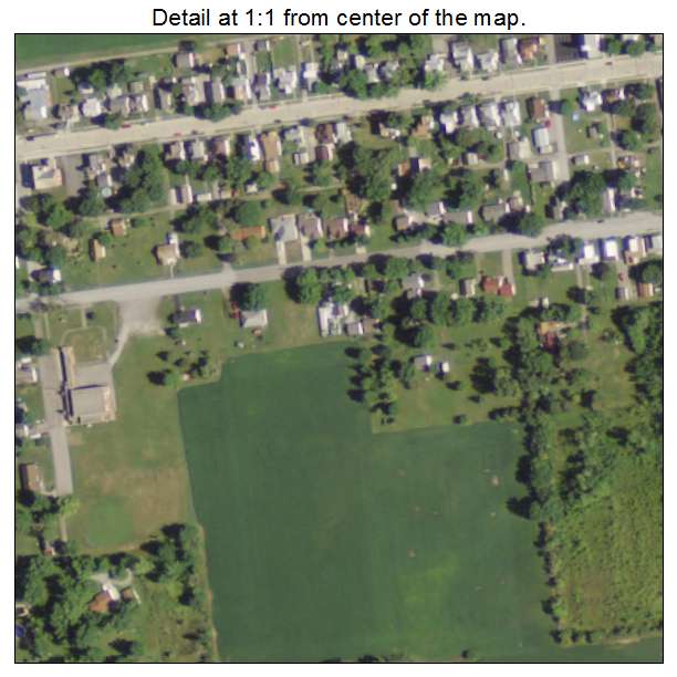 Cairo, Ohio aerial imagery detail