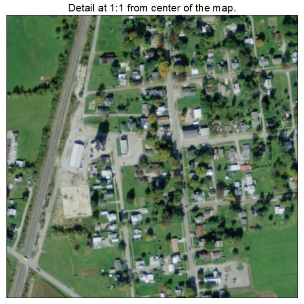 Edison, Ohio aerial imagery detail