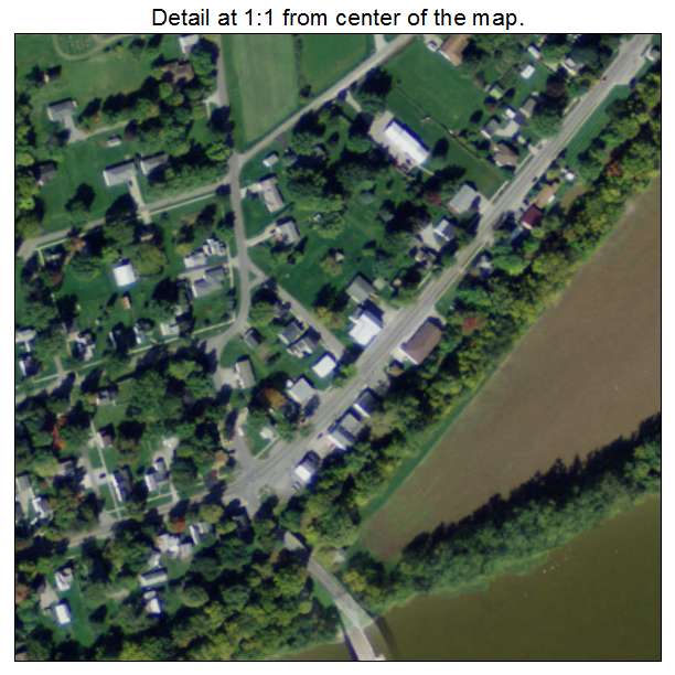 Florida, Ohio aerial imagery detail