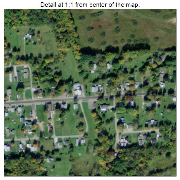 Fulton, Ohio aerial imagery detail