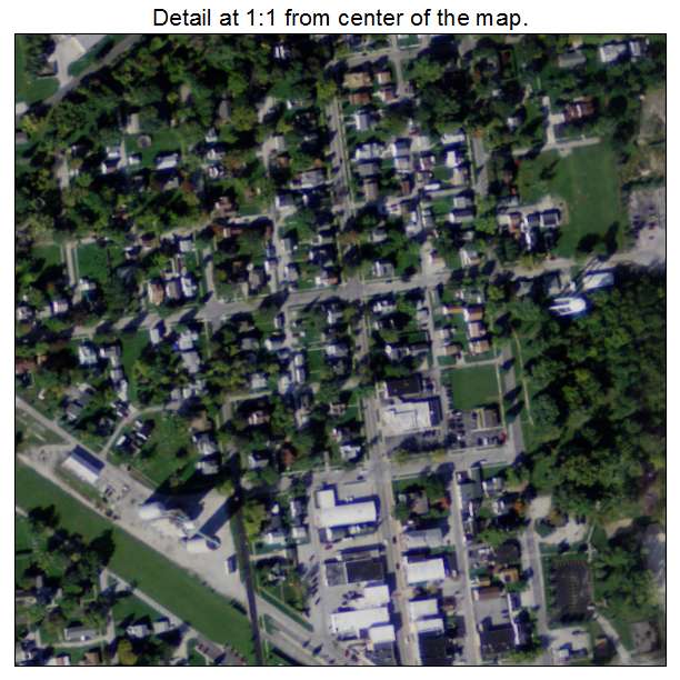 Genoa, Ohio aerial imagery detail