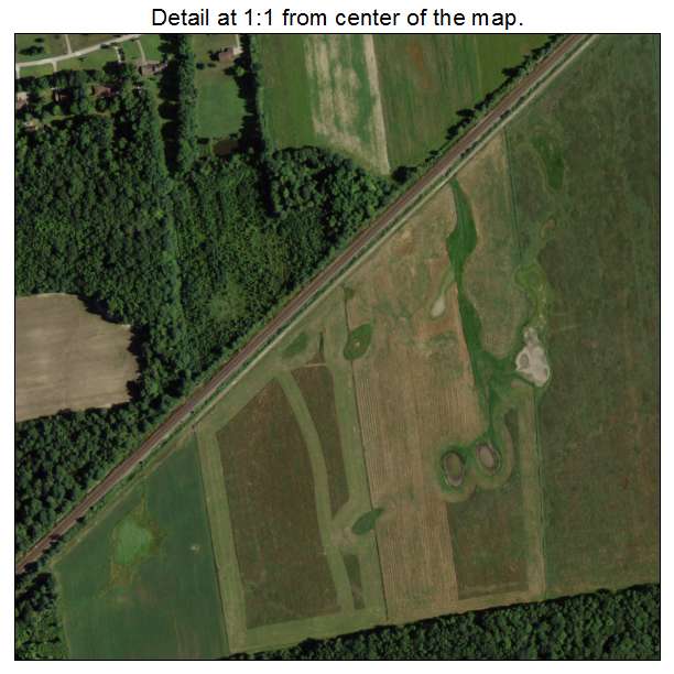 Grafton, Ohio aerial imagery detail