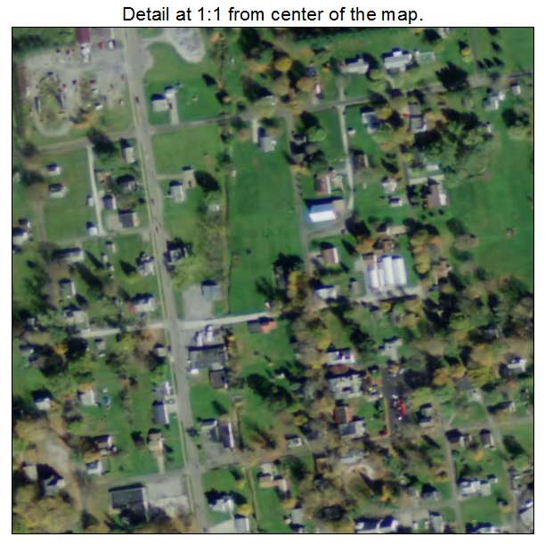 Hanoverton, Ohio aerial imagery detail