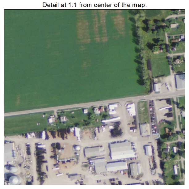 Haviland, Ohio aerial imagery detail