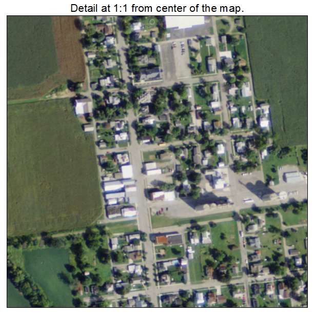 Jenera, Ohio aerial imagery detail