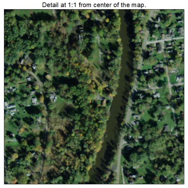 Leavittsburg, Ohio aerial imagery detail