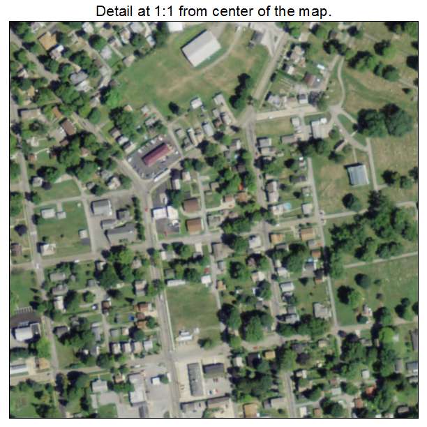 Lisbon, Ohio aerial imagery detail