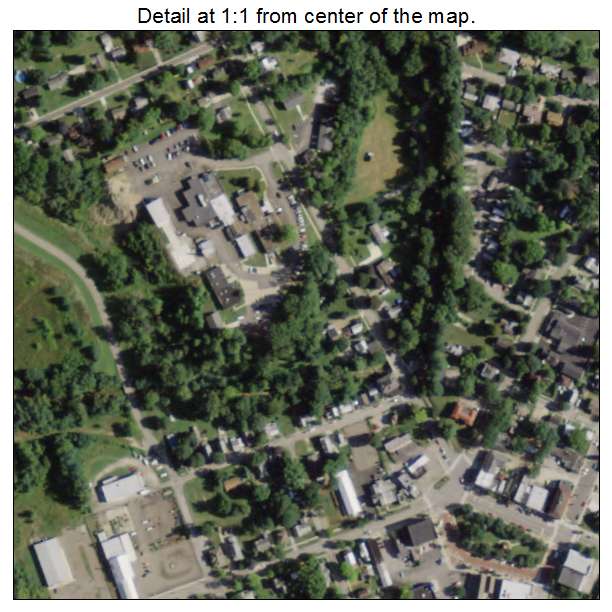Lodi, Ohio aerial imagery detail