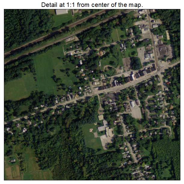 Madison, Ohio aerial imagery detail
