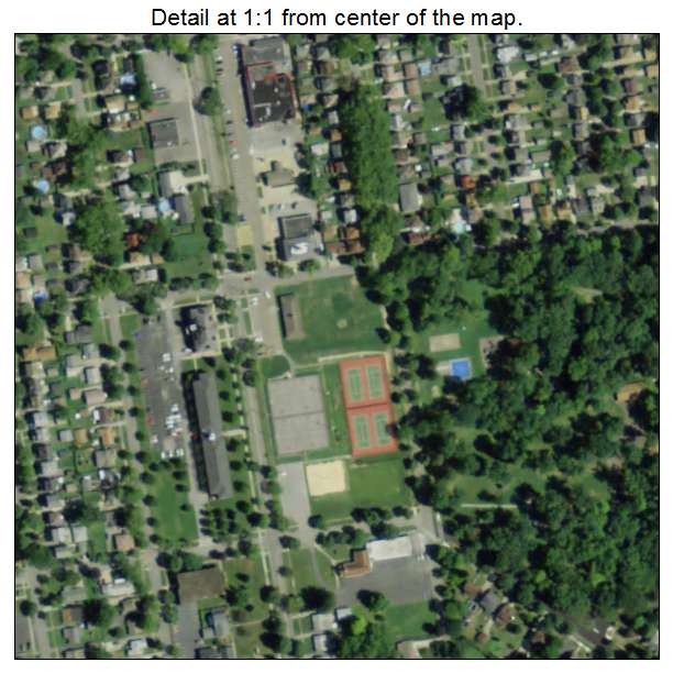 McDonald, Ohio aerial imagery detail