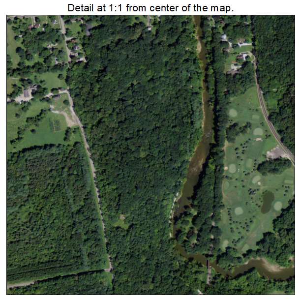 Peninsula, Ohio aerial imagery detail