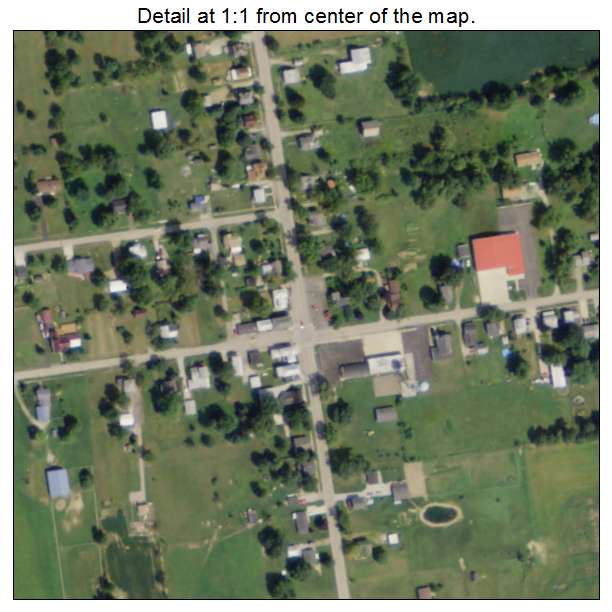 Polk, Ohio aerial imagery detail