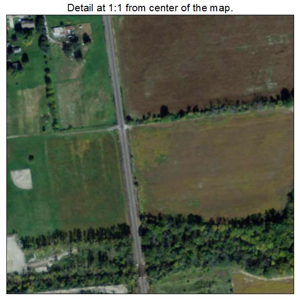 Portage, Ohio aerial imagery detail
