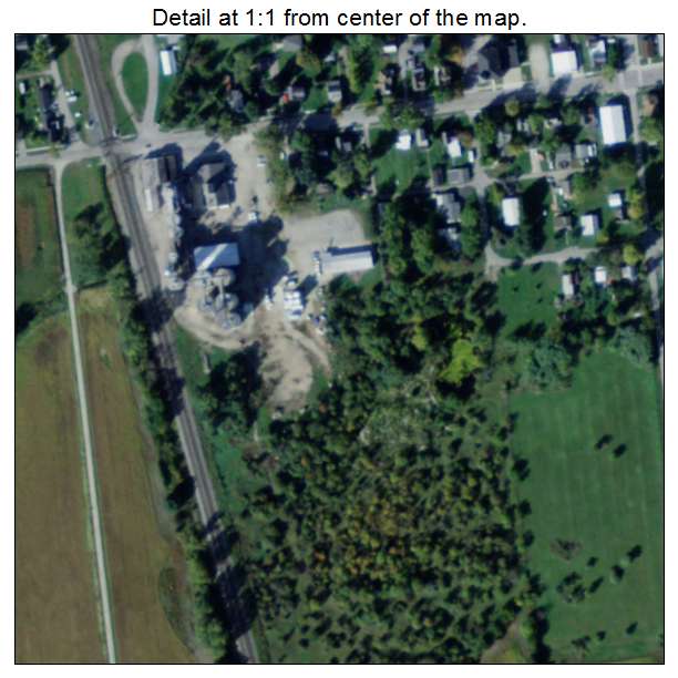 Risingsun, Ohio aerial imagery detail