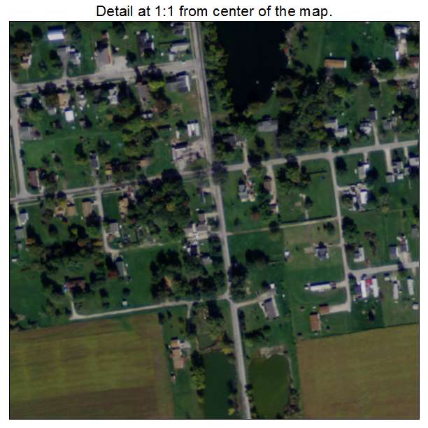 Rocky Ridge, Ohio aerial imagery detail