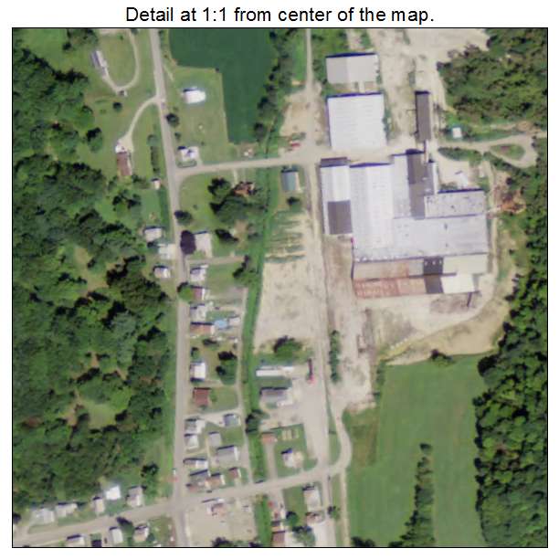 Stone Creek, Ohio aerial imagery detail