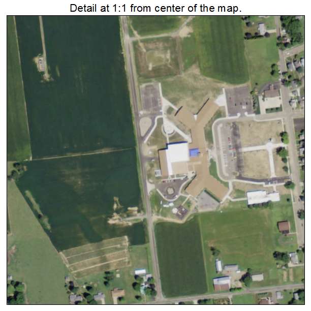 Strasburg, Ohio aerial imagery detail