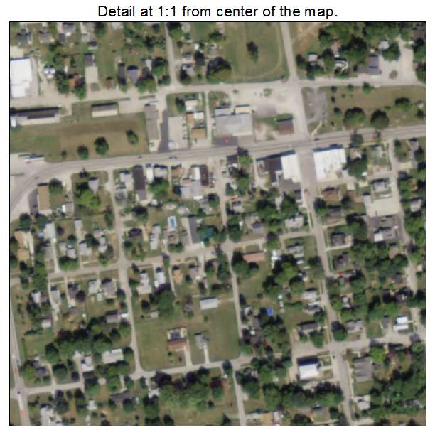 Wakeman, Ohio aerial imagery detail