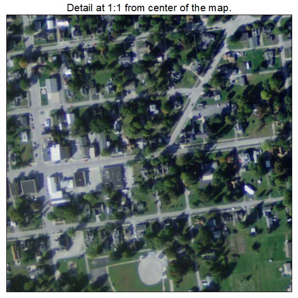 Wayne, Ohio aerial imagery detail