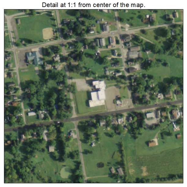 West Farmington, Ohio aerial imagery detail