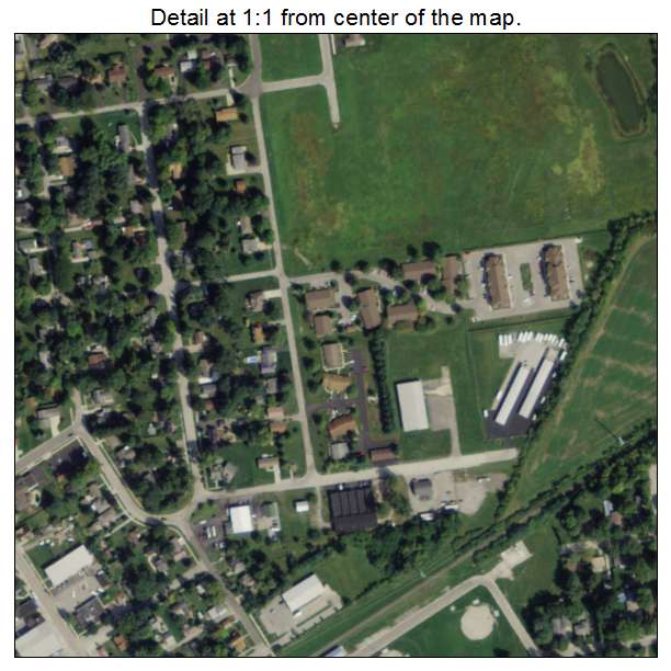 Whitehouse, Ohio aerial imagery detail