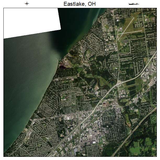 Eastlake, OH air photo map