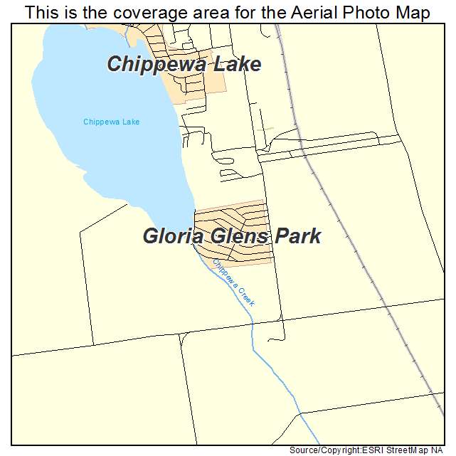Gloria Glens Park, OH location map 