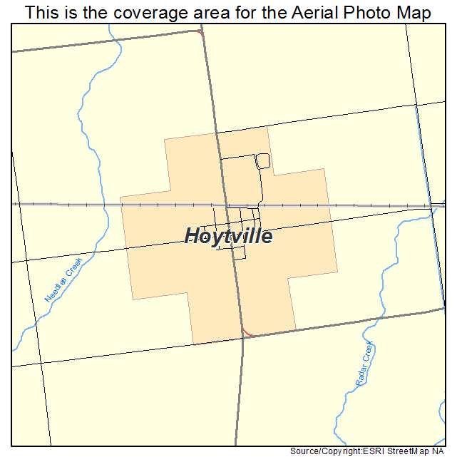 Hoytville, OH location map 