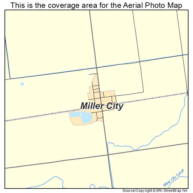 Miller City, OH location map 