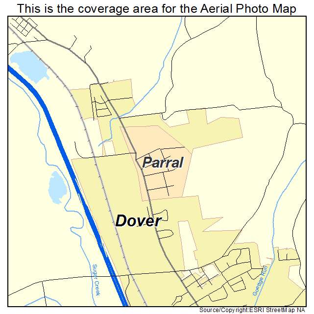 Parral, OH location map 