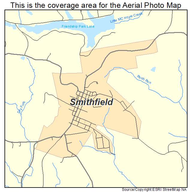 Smithfield, OH location map 