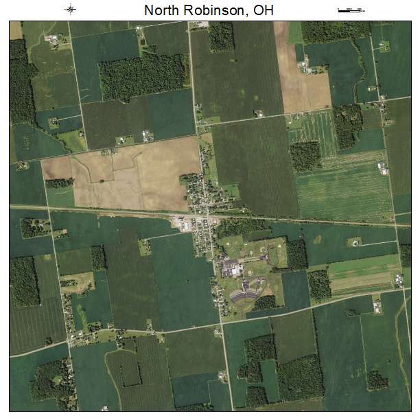 North Robinson, OH air photo map