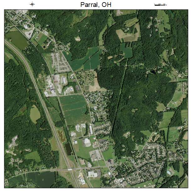 Parral, OH air photo map