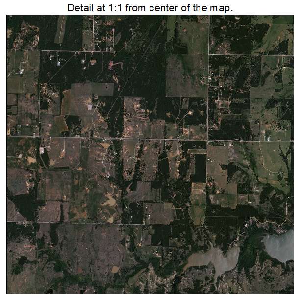 Duncan, Oklahoma aerial imagery detail