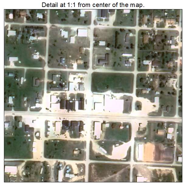 East Duke, Oklahoma aerial imagery detail