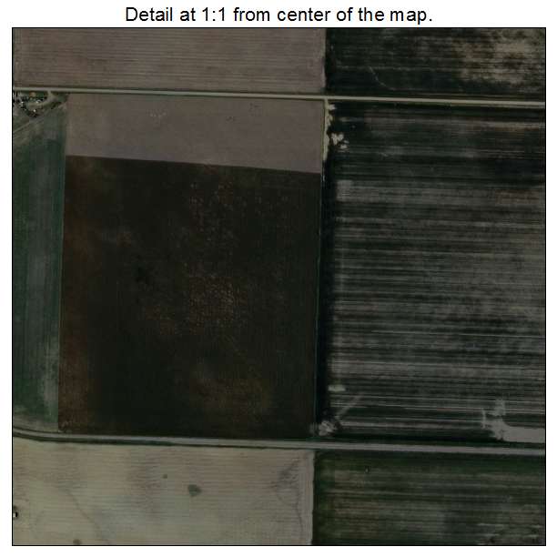 Frederick, Oklahoma aerial imagery detail