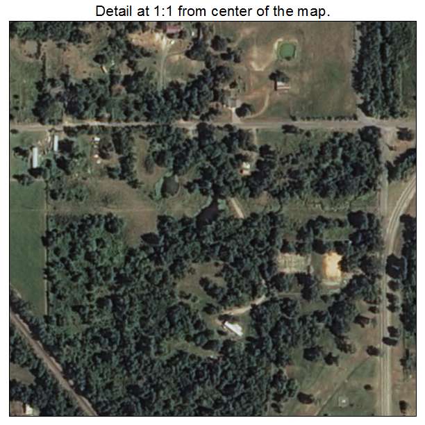 Okay, Oklahoma aerial imagery detail