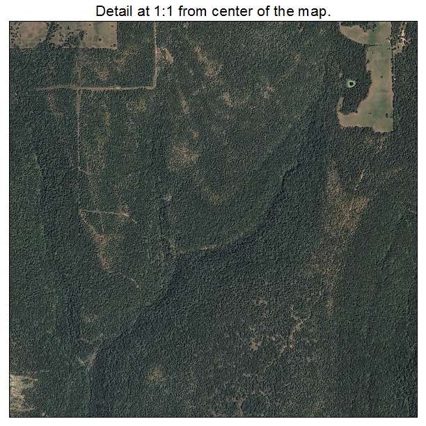 Stony Point, Oklahoma aerial imagery detail