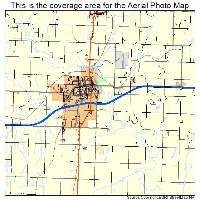 Clinton, OK location map 