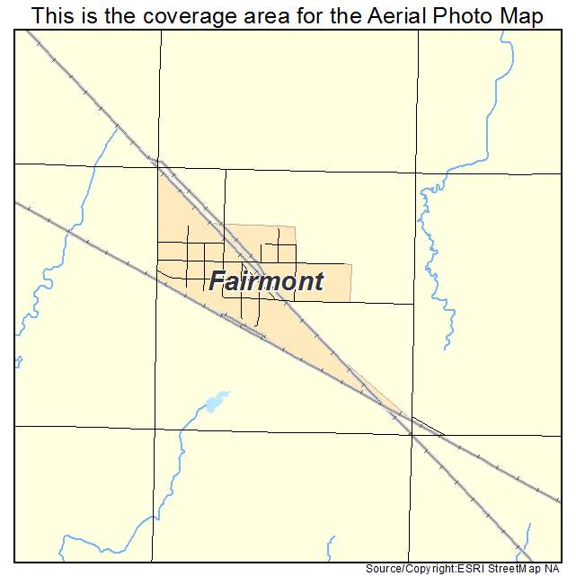 Fairmont, OK location map 