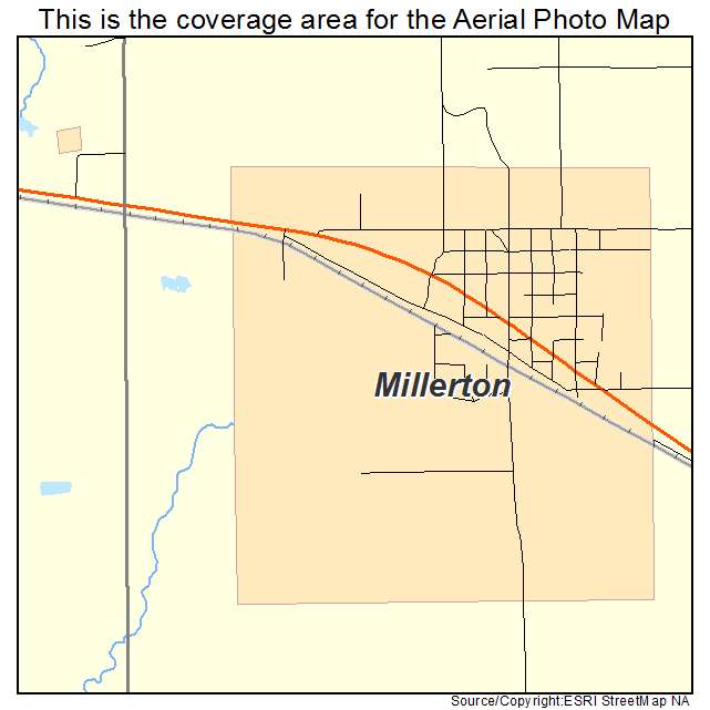 Millerton, OK location map 