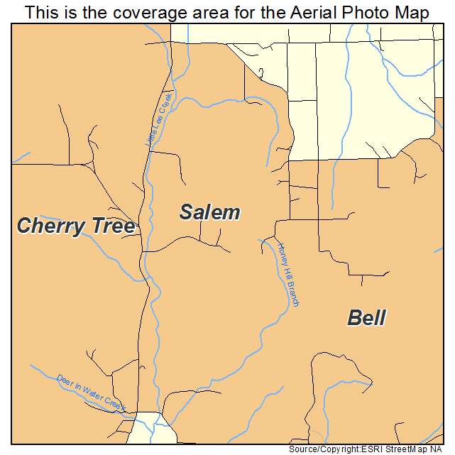 Salem, OK location map 