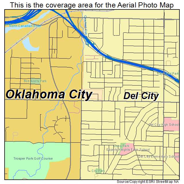 Smith Village, OK location map 