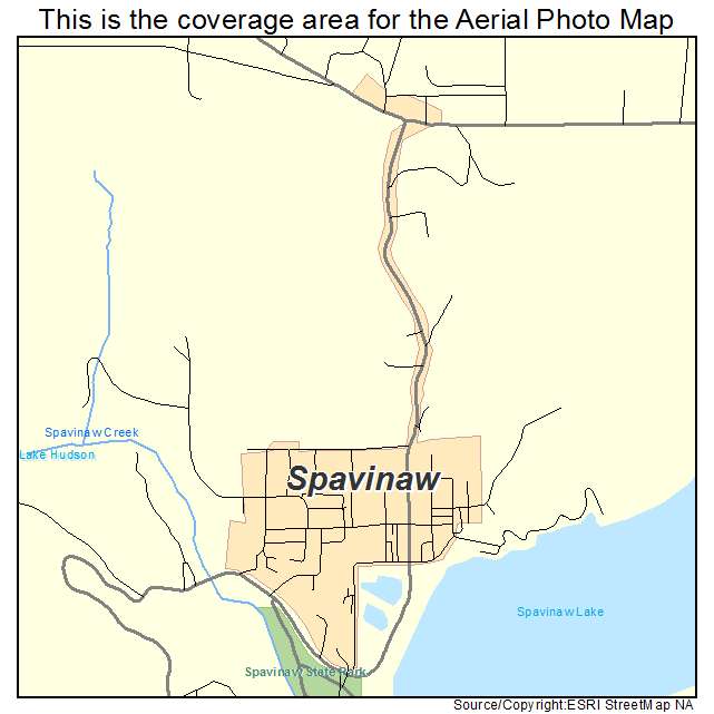 Spavinaw, OK location map 
