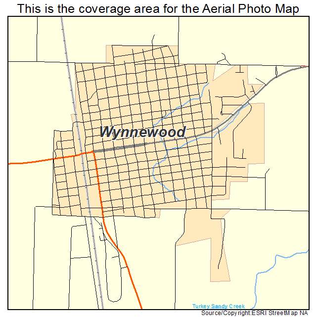 Wynnewood, OK location map 